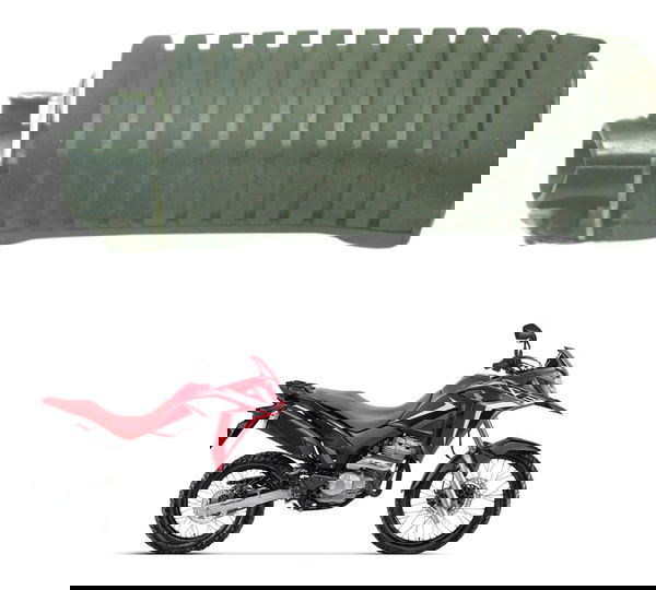 Pedaleira Traseira Direita Honda Xre 300 Rally 18-23 Orig