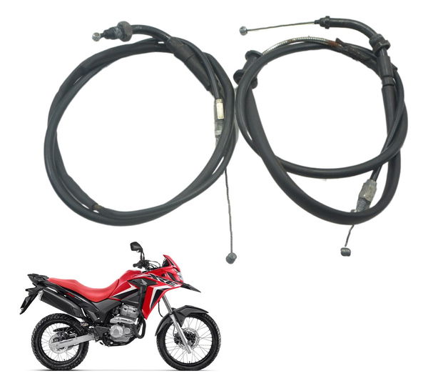 Cabo Acelerador A/b C/ Avaria Honda Xre 300 Rally 18-23 Orig