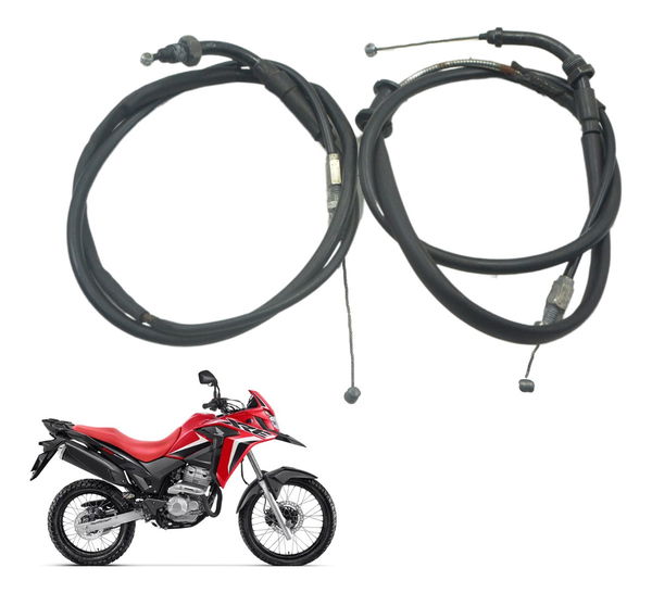 Cabo Acelerador A/b C/ Avaria Honda Xre 300 Rally 18-23 Orig