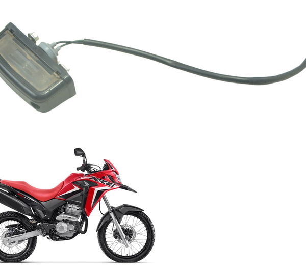 Luz Placa Honda Xre 300 Rally 18-23 Original