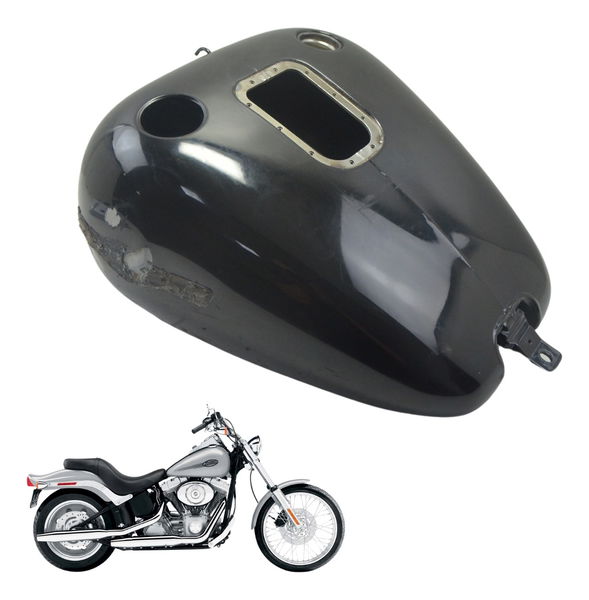 Tanque C/ Avaria Harley Softail Fx 1450 04-05 Original