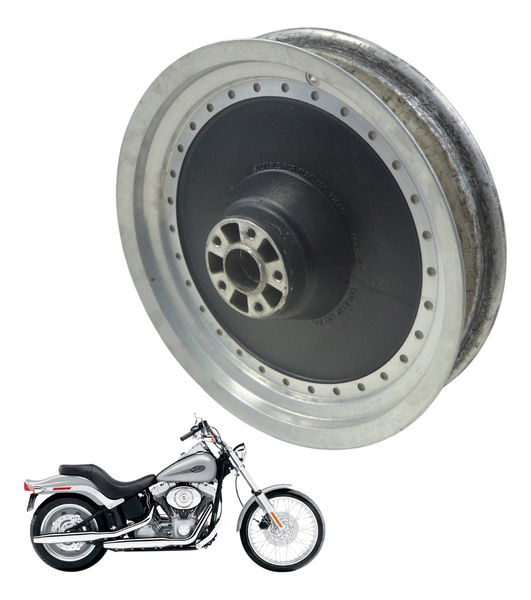 Roda Traseira Harley Softail Fx 1450 04-05 Original