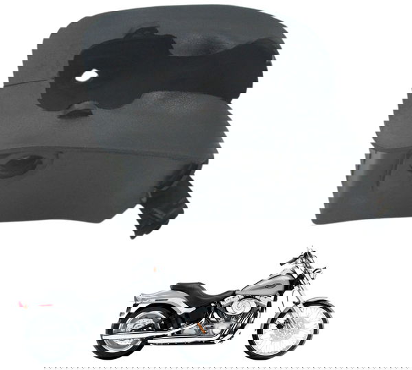 Borracha Acabamento Chassi Harley Softail Fx 1450 04-05 Orig