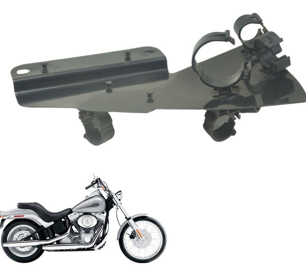 Suporte Cabos Harley Softail Fx 1450 04-05 Original