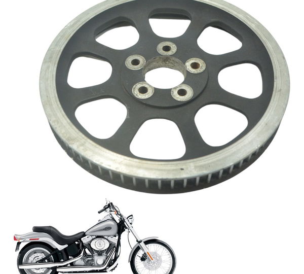 Polia Roda Traseira Harley Softail Fx 1450 04-05 Original