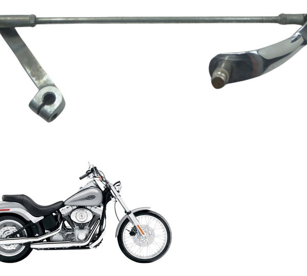 Vareta Pedal Câmbio Harley Softail Fx 1450 04-05 Original