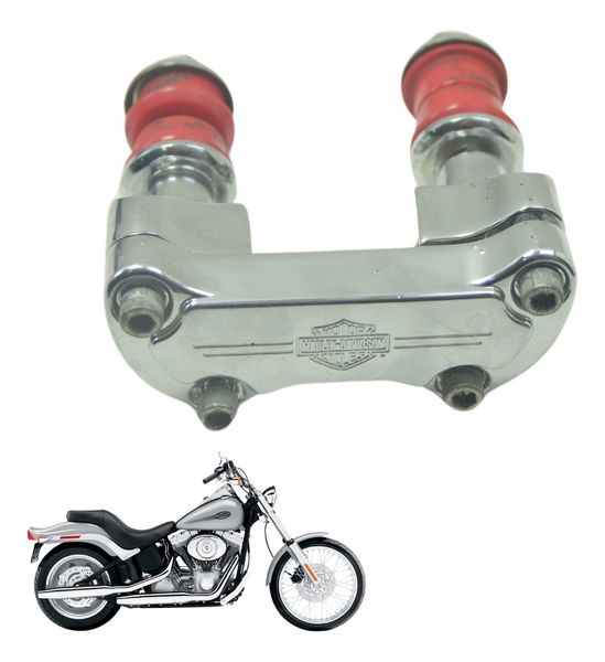 Riser Guidão Harley Softail Fx 1450 04-05 Original