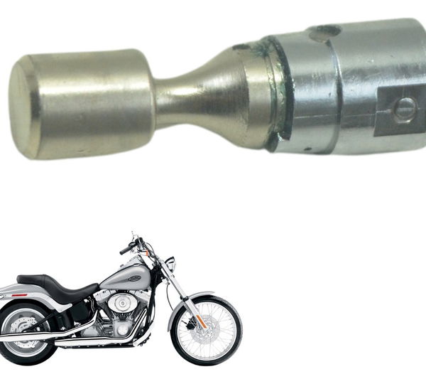 Trava Guidão C/ Detalhes Harley Softail Fx 1450 04-05 Orig