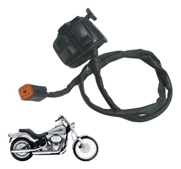 Chave Punho Partida Harley Softail Fx 1450 04-05 Original