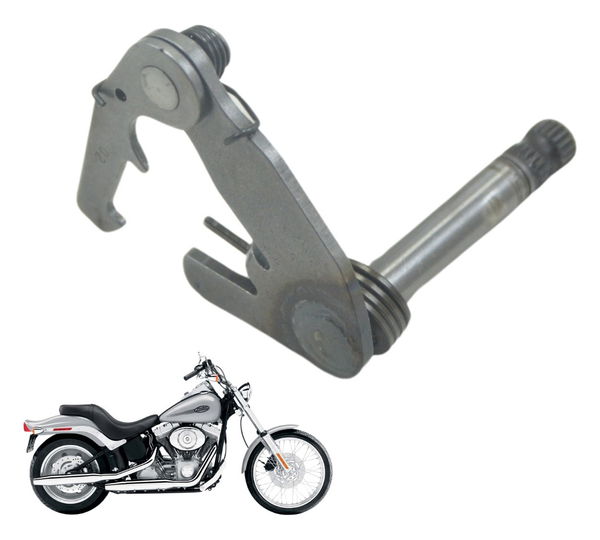 Eixo Seletor Marcha Harley Softail Fx 1450 04-05 Original