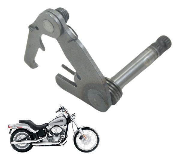 Eixo Seletor Marcha Harley Softail Fx 1450 04-05 Original