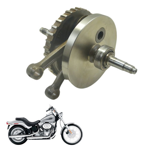 Virabrequim Completo Harley Softail Fx 1450 04-05 Original