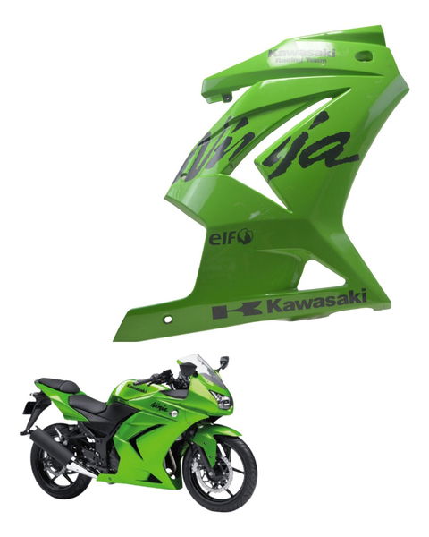 Carenagem Direita C/ Detalhe Kawasaki Ninja 250 R 08-12 Orig