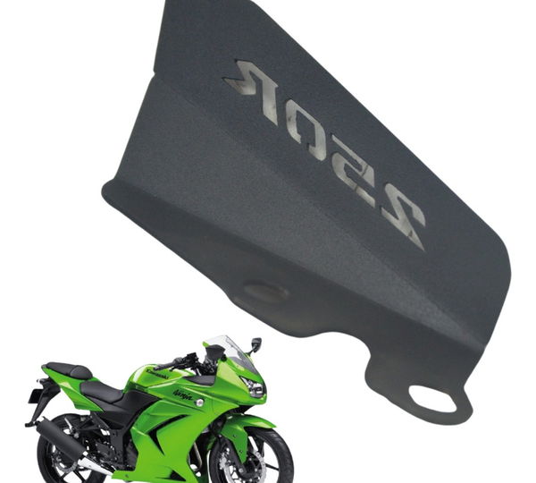 Acabamento Suporte Placa Esq Kawasaki Ninja 250 R 08-12 Orig Preto
