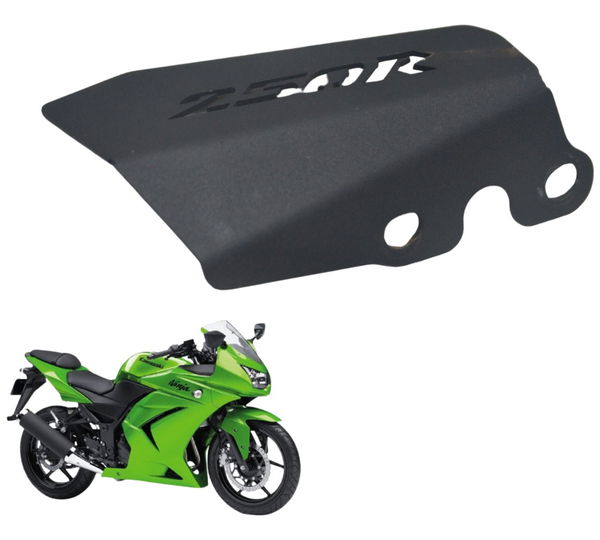 Acabamento Suporte Placa Dir Kawasaki Ninja 250 R 08-12 Orig Preto