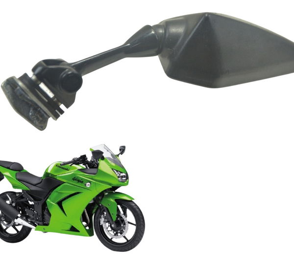 Espelho Direito C/ Detalhes Kawasaki Ninja 250 R 08-12 Orig