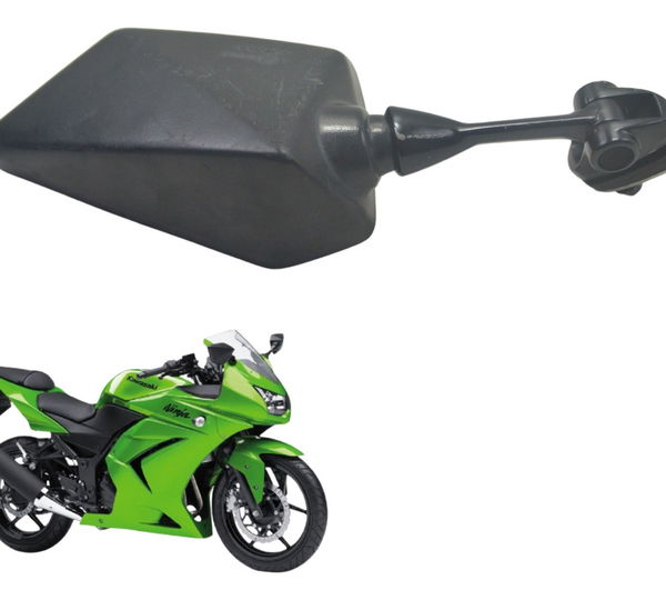 Espelho Esquerdo C/ Detalhes Kawasaki Ninja 250 R 08-12 Orig