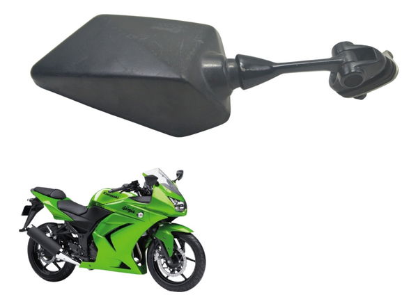 Espelho Esquerdo C/ Detalhes Kawasaki Ninja 250 R 08-12 Orig