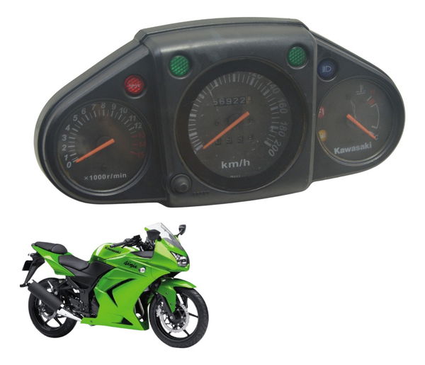 Painel C/ Detalhes Kawasaki Ninja 250 R 08-12 Original