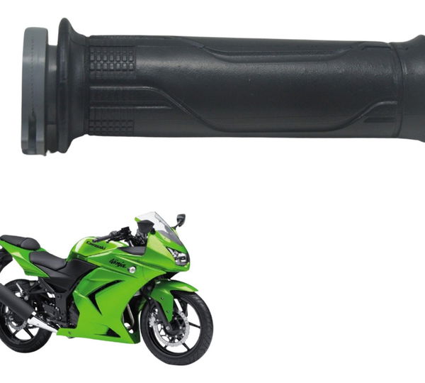 Manopla Direita Kawasaki Ninja 250 R 08-12 Original Preto