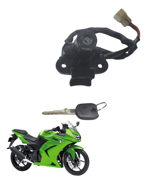 Chave Ignição C/ Chave Kawasaki Ninja 250 R 08-12 Original