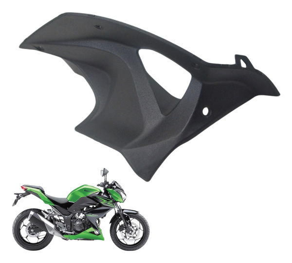 Acabamento Interno Tanque Dir Det Kawasaki Z 300 13-18 Orig Preto