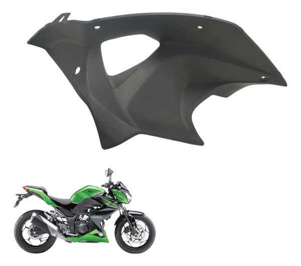 Acabamento Interno Tanque Direito Kawasaki Z 300 13-18 Orig