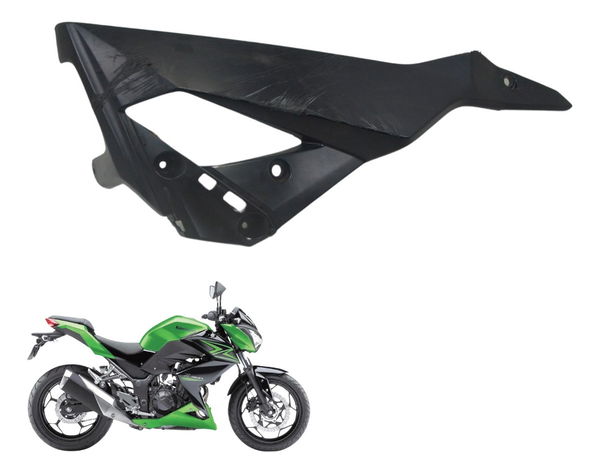 Spoiler Direito Kawasaki Z 300 13-18 Original