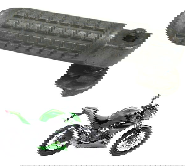 Pedaleira Traseira Esquerda Kawasaki Z 300 13-18 Original