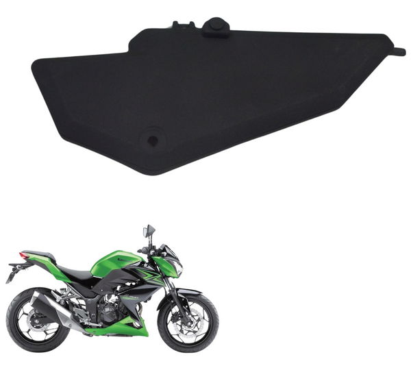 Acabamento Caixa Ar Direito Kawasaki Z 300 13-18 Original