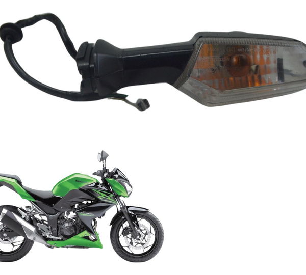 Pisca Dianteiro Direito Kawasaki Z 300 13-18 Original