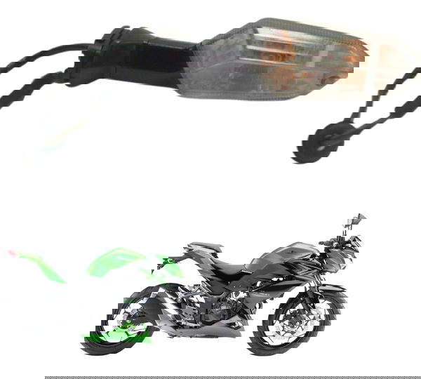 Pisca Dianteiro Esquerdo Kawasaki Z 300 13-18 Original