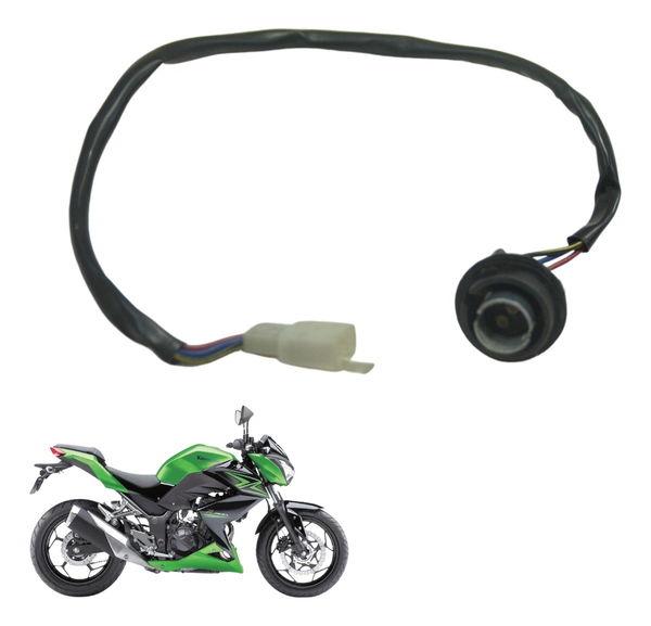 Chicote Lanterna Traseira Kawasaki Z 300 13-18 Original