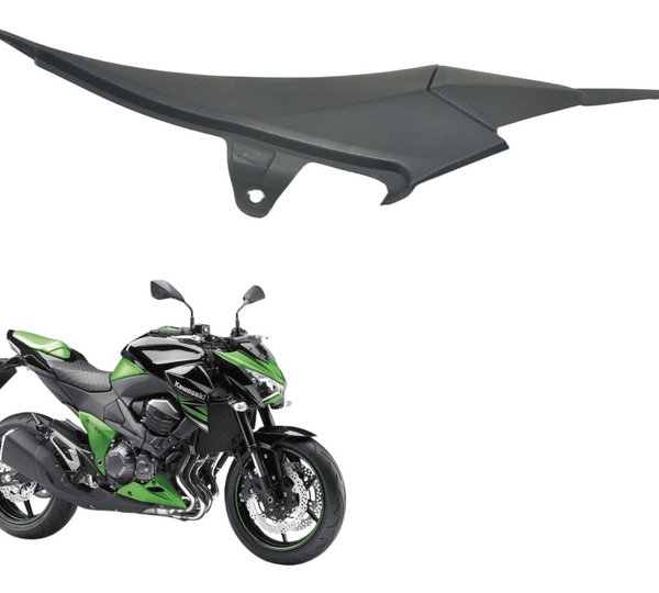 Acabamento Lateral Esquerdo Kawasaki Z 800 13-17 Original Preto