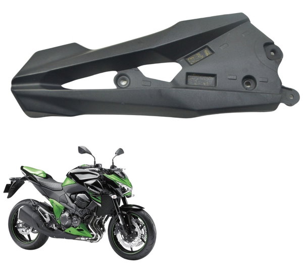 Acabamento Chassi Facão Esquerdo Kawasaki Z 800 13-17 Orig Preto