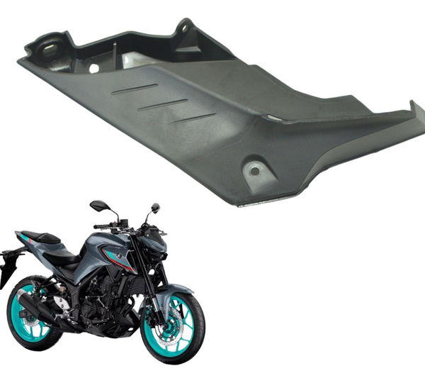 Acabamento Interno Esq. C/ Avaria Yamaha Mt 03 20-24 Orig Preto