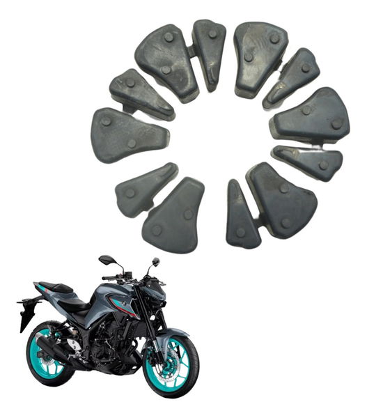 Jogo Coxins Cubo Coroa Yamaha Mt 03 20-24 Original
