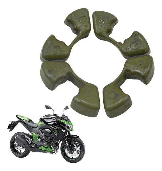 Jogo Coxim Cubo Coroa Kawasaki Z 800 13-17 Original