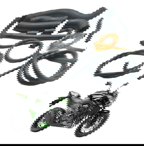 Kit Mangueiras Kawasaki Z 800 13-17 Original