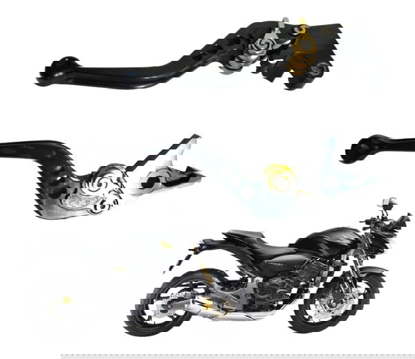 Jogo Manete Esportivo C/ Avaria Honda Cb 600f Hornet 08-11