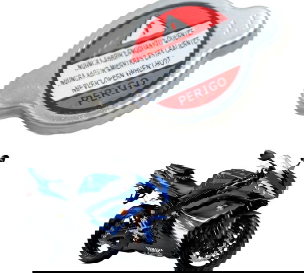 Tampa Radiador Yamaha Yzf R1 07-08 Original