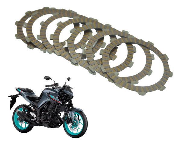 Jogo Disco De Embreagem Yamaha Mt 03 20-24 Original