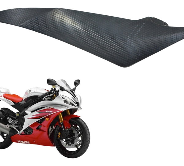 Carenagem Lateral Esquerda Yamaha Yzf R6 06-12 Original Preto