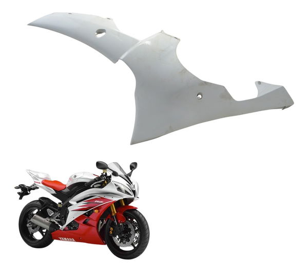 Carenagem Lateral Esquerda C/ Detalhes Yamaha Yzf R6 06-12