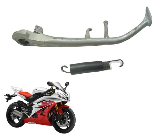 Pedal Descanso Lateral C/ Avaria Yamaha Yzf R6 06-12 Orig