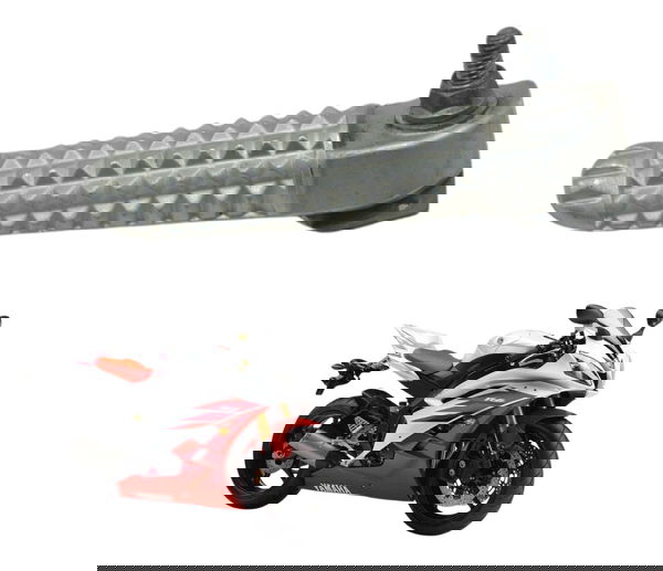 Pedaleira Traseira Esquerda  Yamaha Yzf R6 06-12 Original