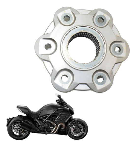Flange Cubo Coroa Ducati Diavel 11-14 Original