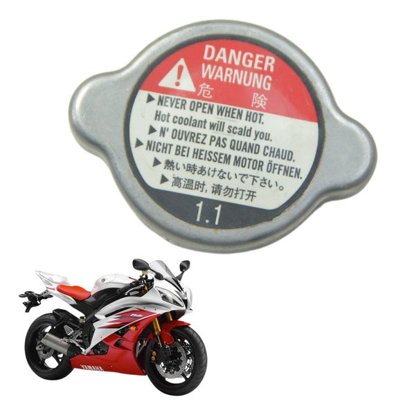 Tampa Radiador Yamaha Yzf R6 06-12 Original