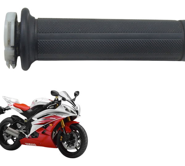 Manopla Direita Yamaha Yzf R6 06-12 Original Preto