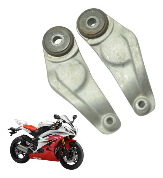 Par Suporte Tanque Yamaha Yzf R6 06-12 Original